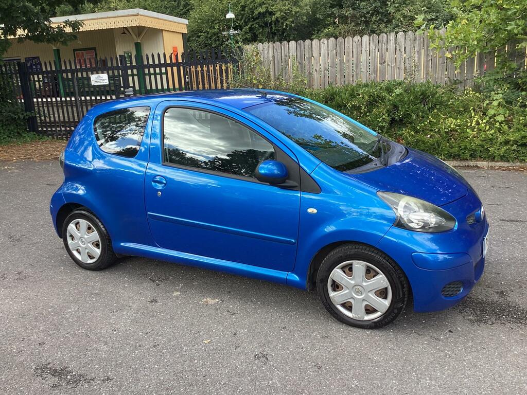 Toyota Aygo Blue Blue #2