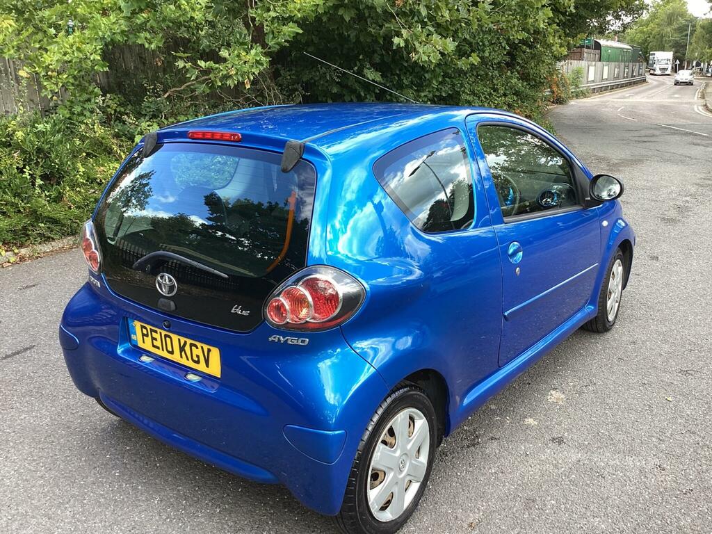 Toyota Aygo Blue Blue #4