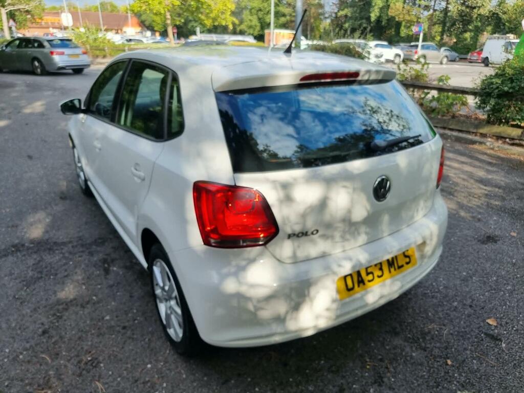 Volkswagen Polo Se White #4
