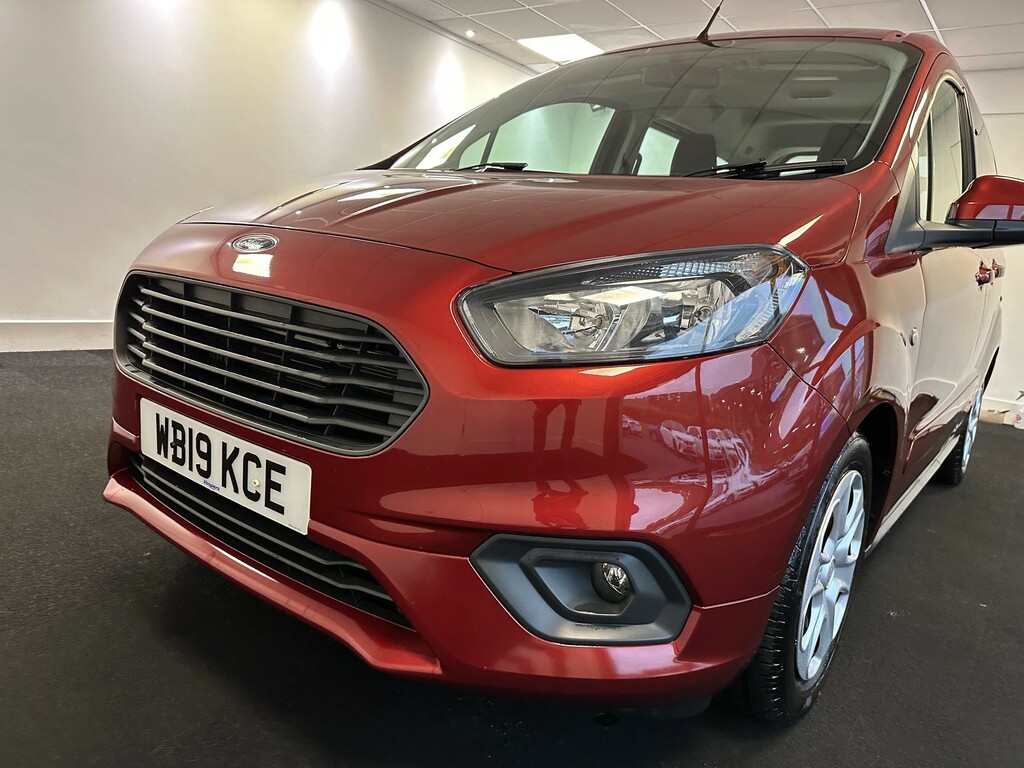 Ford Tourneo Courier 1.5 Tdci Zetec Mpv Euro 6 100 P Red #5