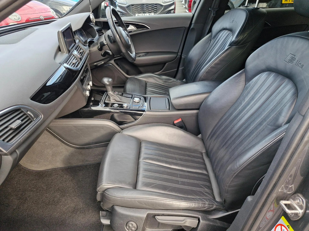Audi A6 Saloon 2.0 Tdi Ultra Black Edition White #16