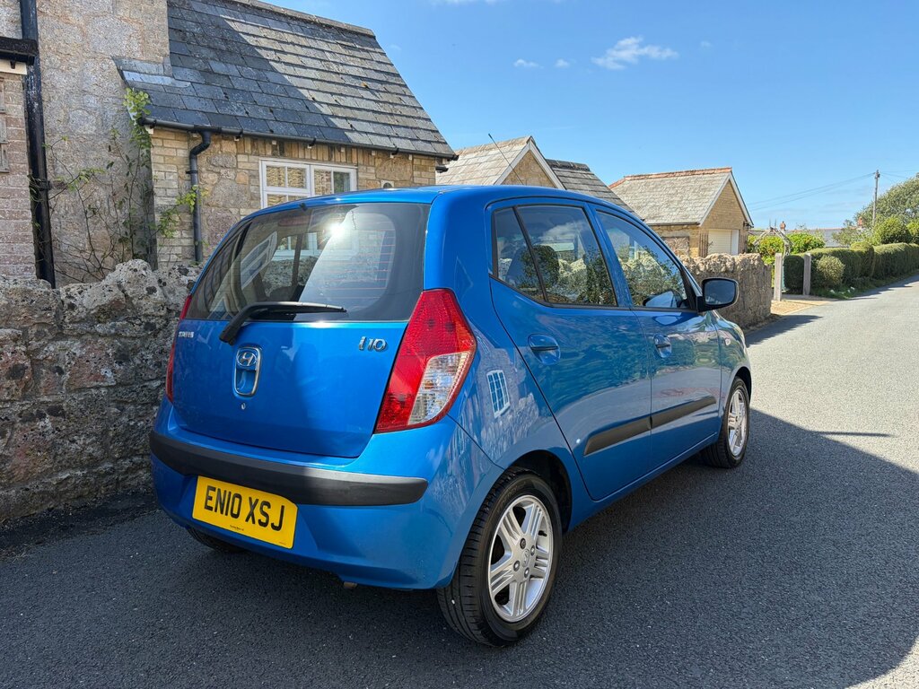 Hyundai I10 1.2 Comfort Hatchback Euro 4 77 Blue #4