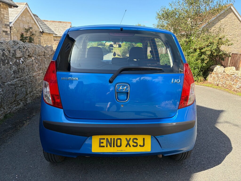 Hyundai I10 1.2 Comfort Hatchback Euro 4 77 Blue #5