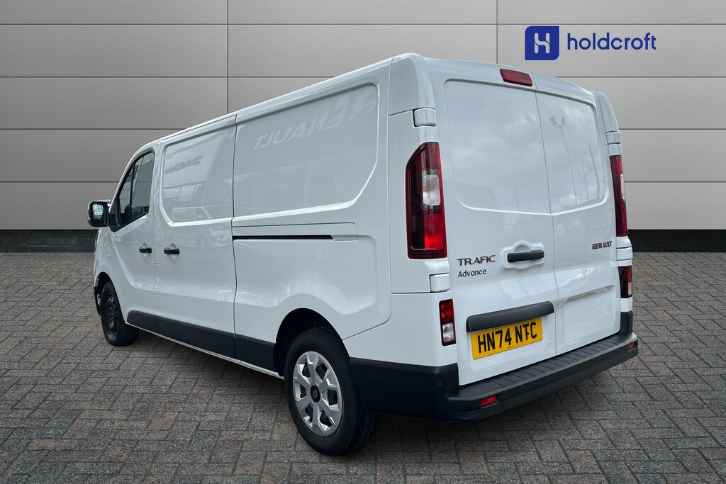 Renault Trafic Ll30 Blue Dci 130 Advance Safety Van HN74NTC White #2