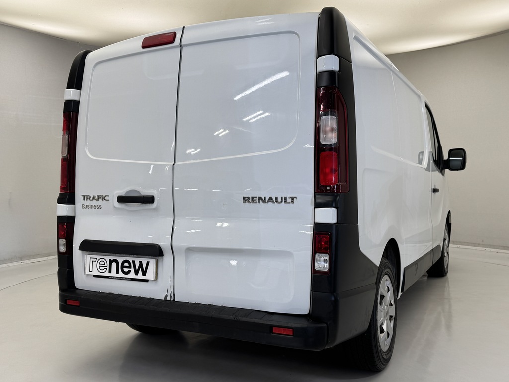 Renault Trafic Sl28 Blue Dci 110 Business Van PK72AUV White #4