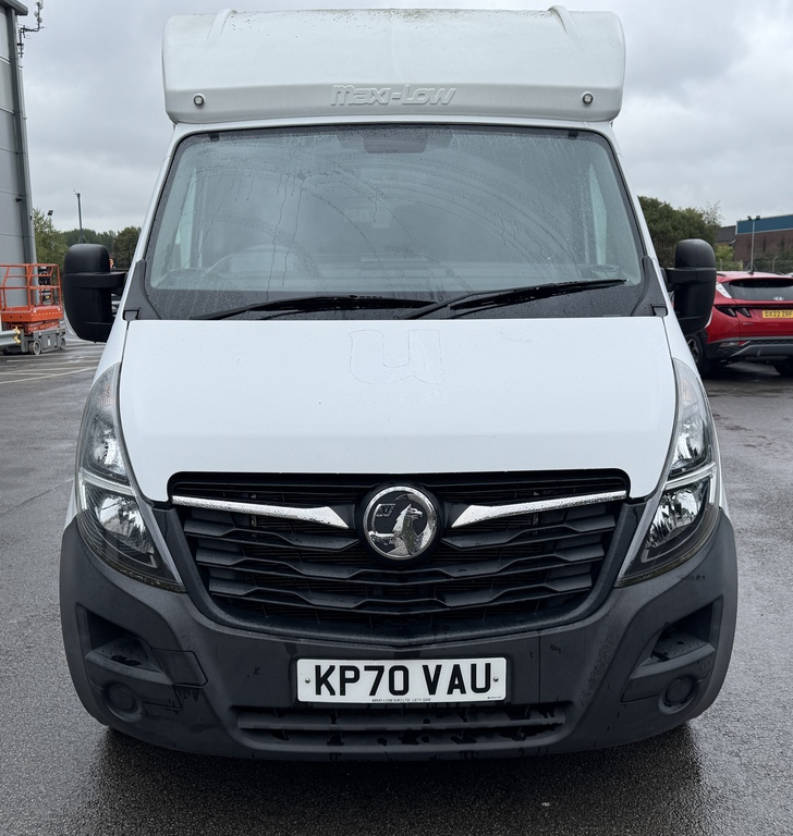Vauxhall Movano Mpv White #2