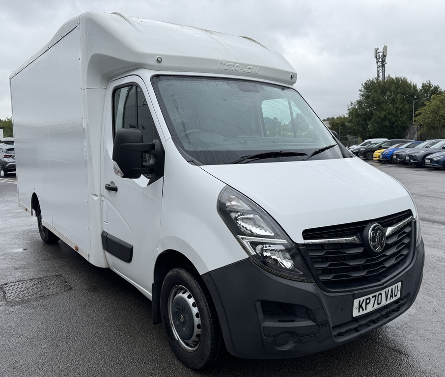 Vauxhall Movano Mpv White