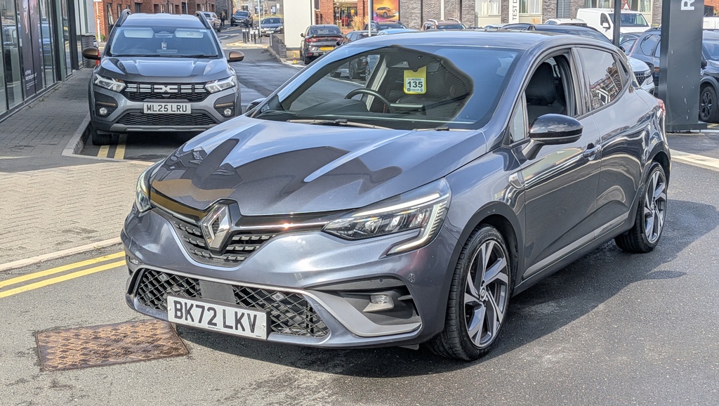 Renault Clio 1.6 E-tech Hybrid 140 Rs Line BK72LKV Grey #2