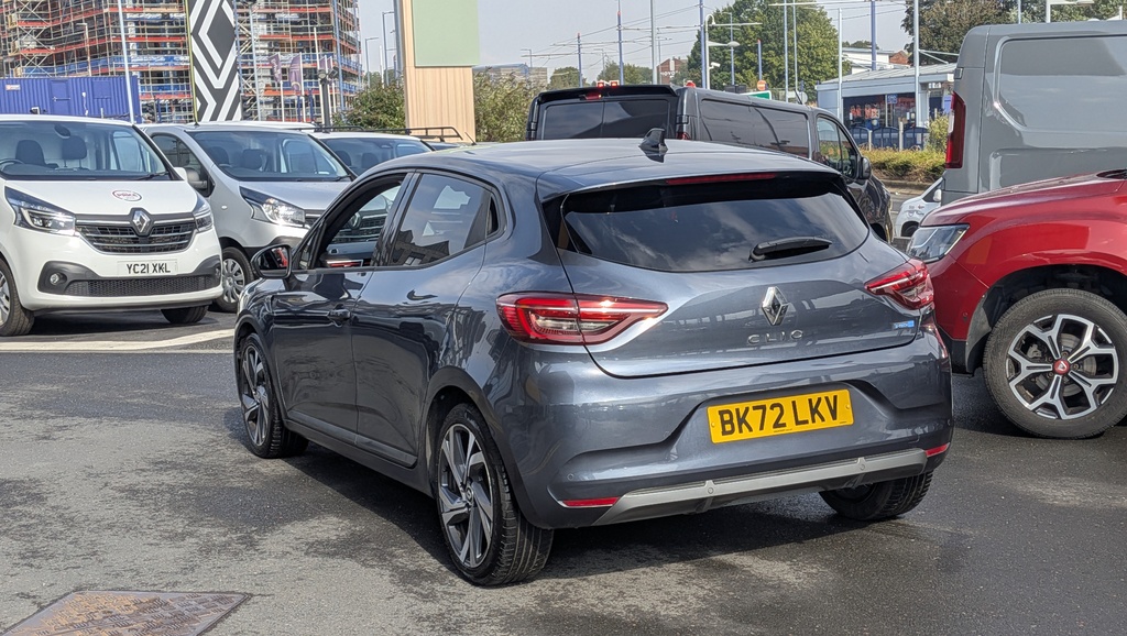Renault Clio 1.6 E-tech Hybrid 140 Rs Line BK72LKV Grey #4