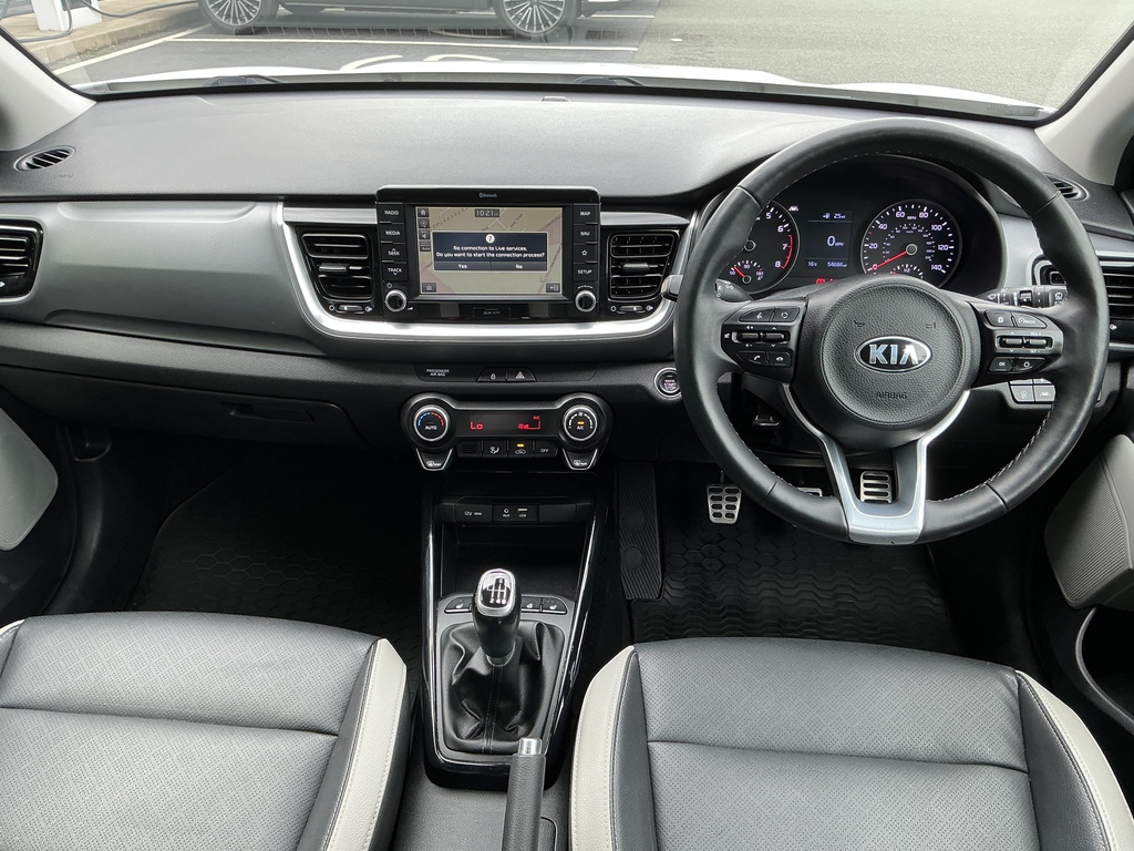Kia Stonic 1.0T Gdi 4 WU19ZGS White #2