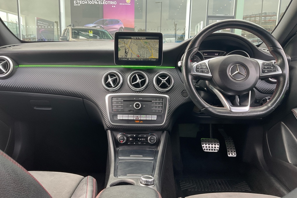 Mercedes-Benz A Class A180d Amg Line Executive YM67YGA White #3