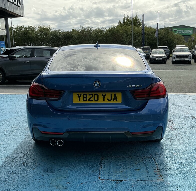 BMW 4 Series 420I M Sport Professional Media Blue #6