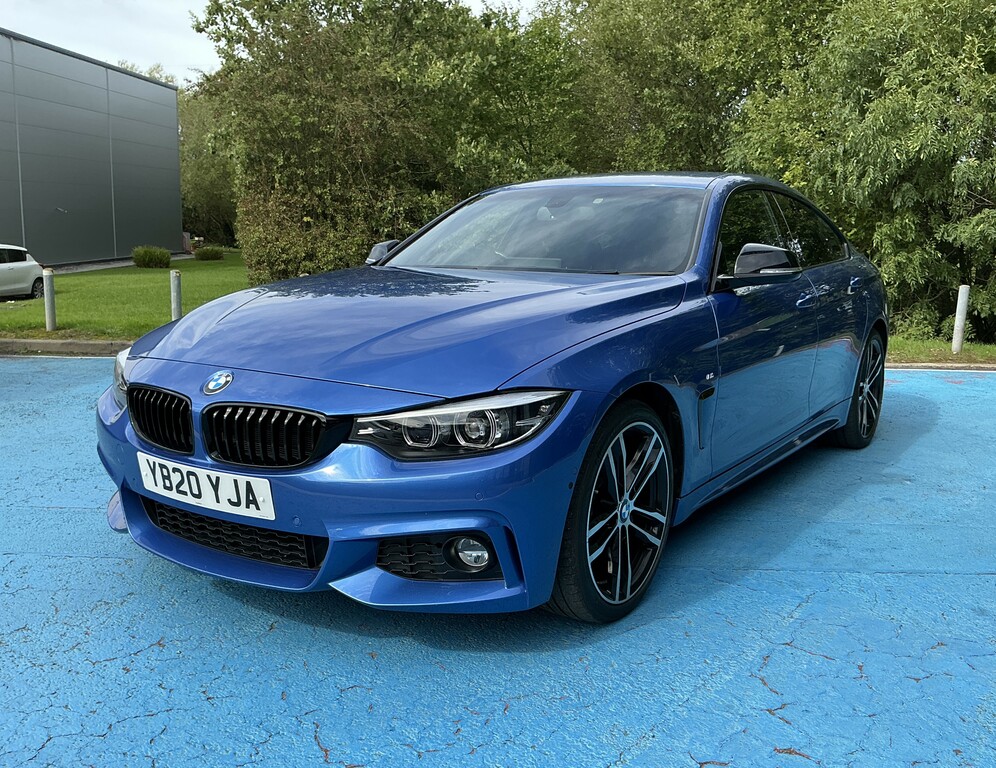 BMW 4 Series 420I M Sport Professional Media Blue #4