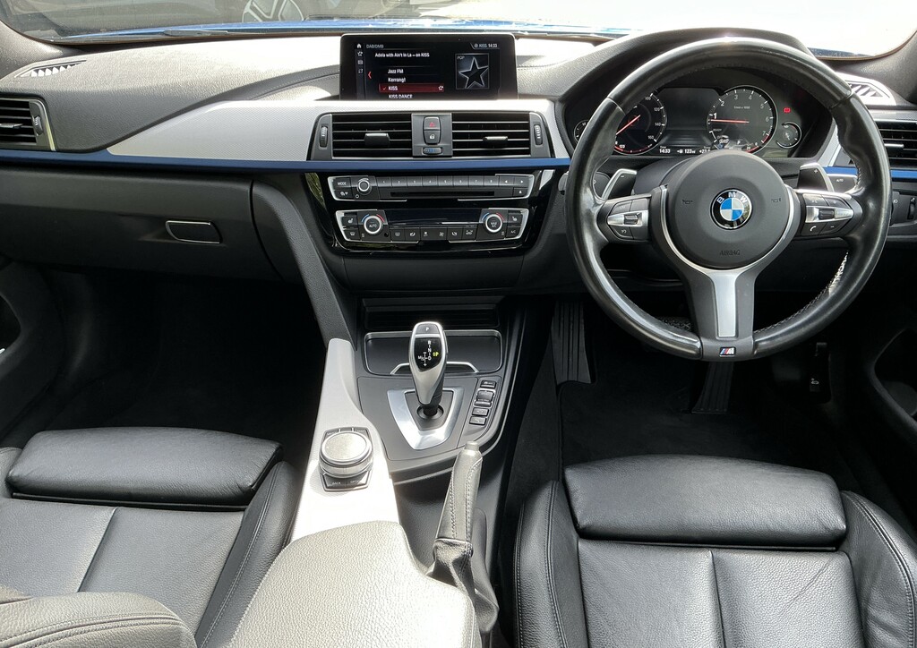 BMW 4 Series 420I M Sport Professional Media Blue #2