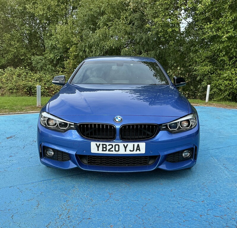BMW 4 Series 420I M Sport Professional Media Blue #3
