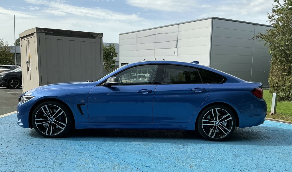 BMW 4 Series 420I M Sport Professional Media Blue #5