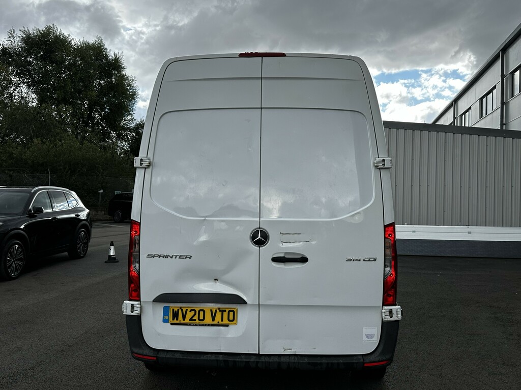 Mercedes-Benz Sprinter 3.5T H1 Van White #3