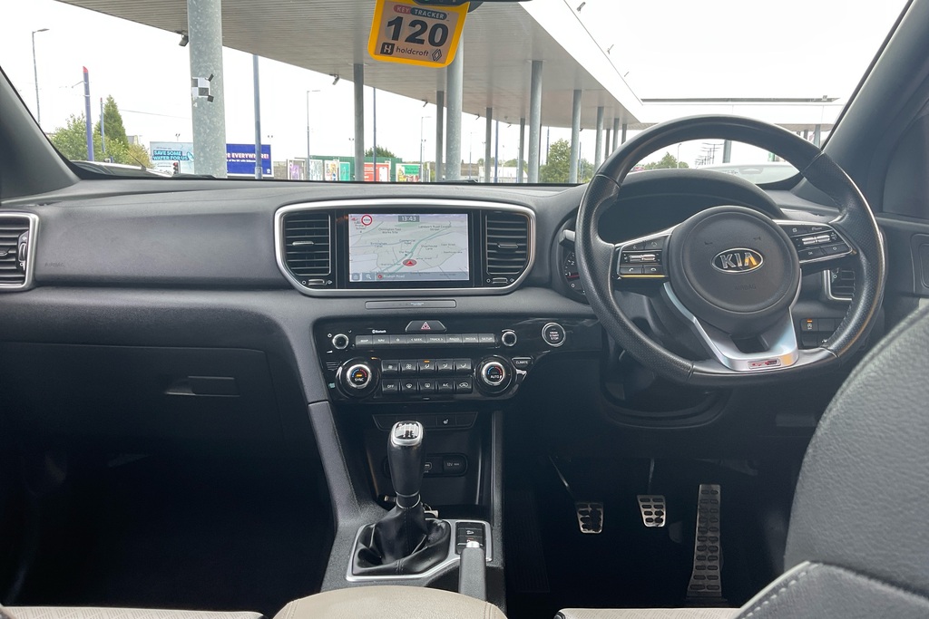 Kia Sportage 1.6T Gdi Isg Gt-line Silver #3