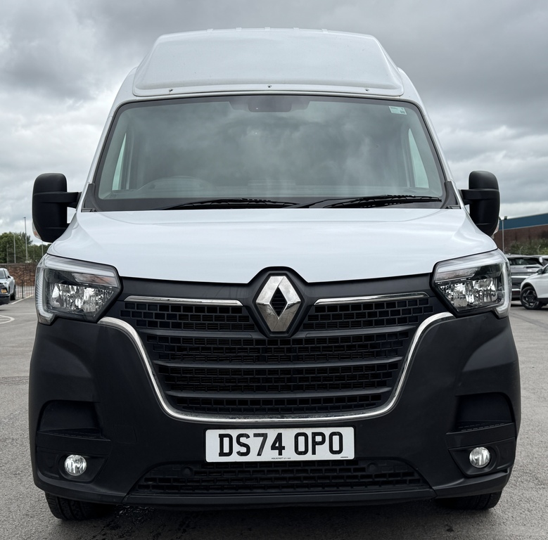 Renault Master Lh35 Blue Dci 135 Start High Roof Van White #2
