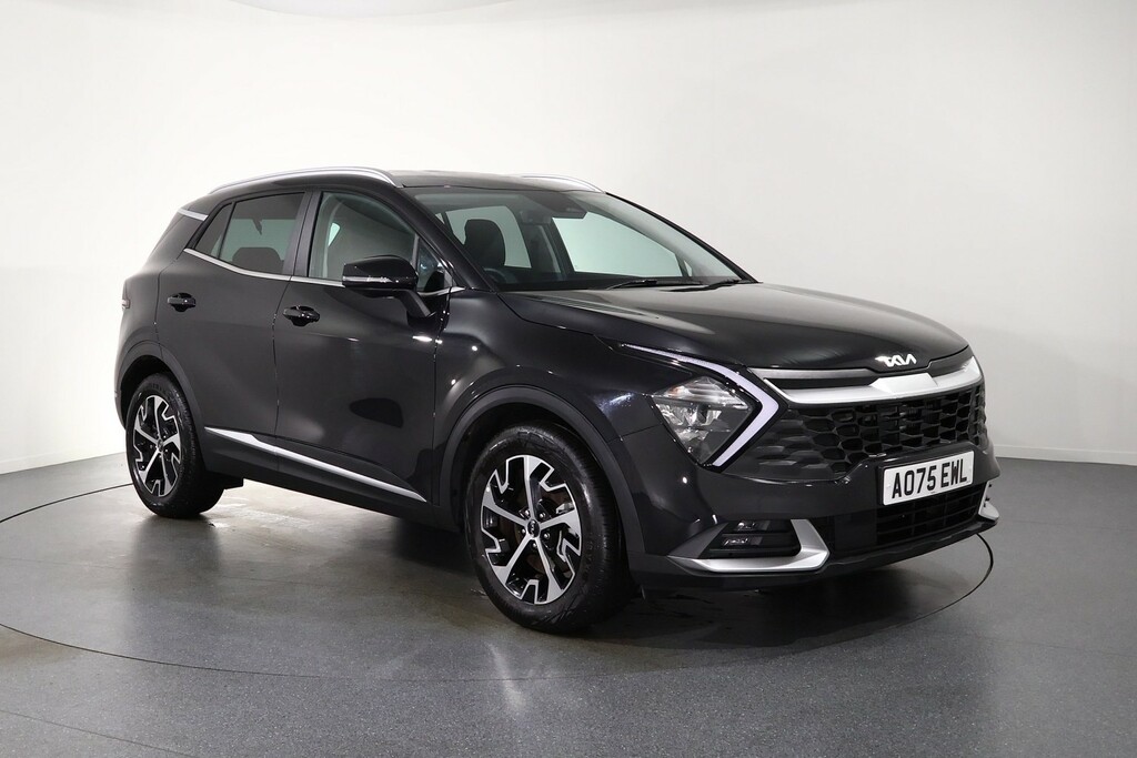 Kia Sportage 1.6T 207 Hev 3 Black