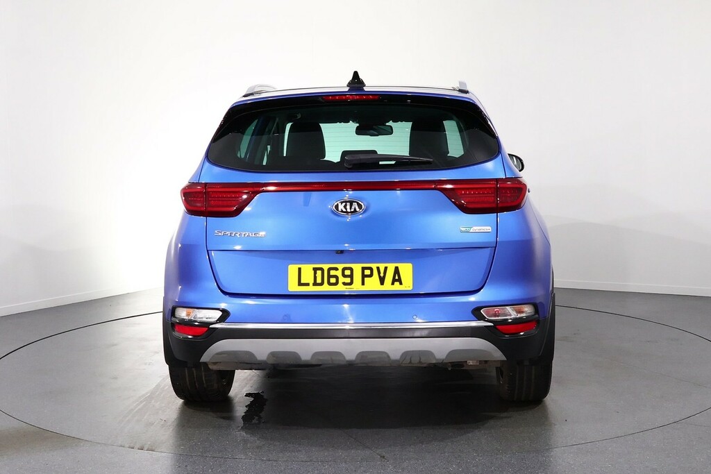 Kia Sportage 4 Blue #6