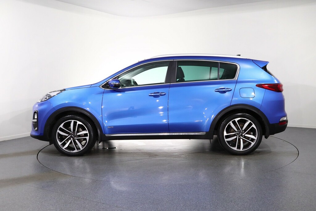 Kia Sportage 4 Blue #4