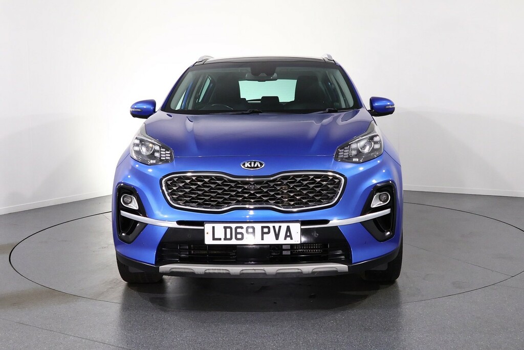 Kia Sportage 4 Blue #2