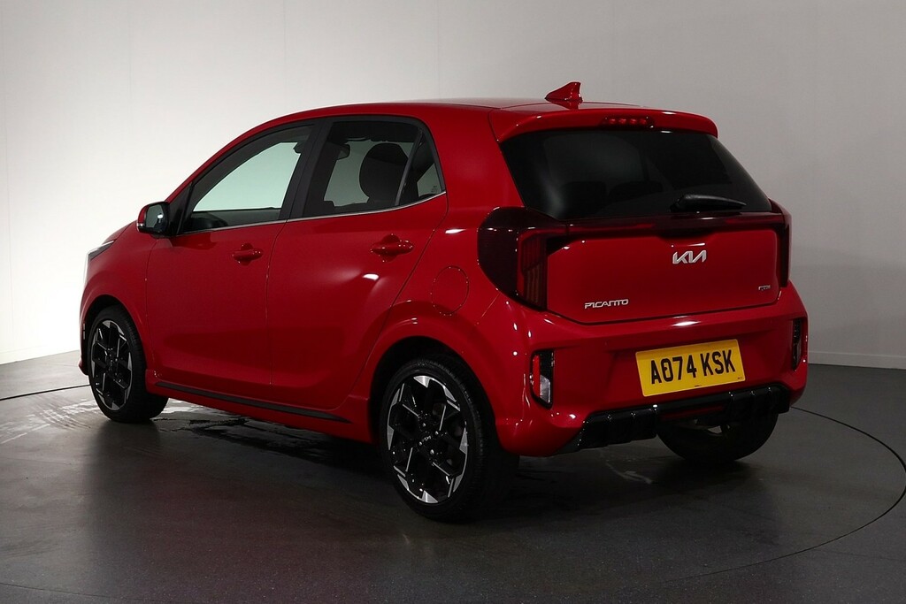 Kia Picanto Gt-line Red #5