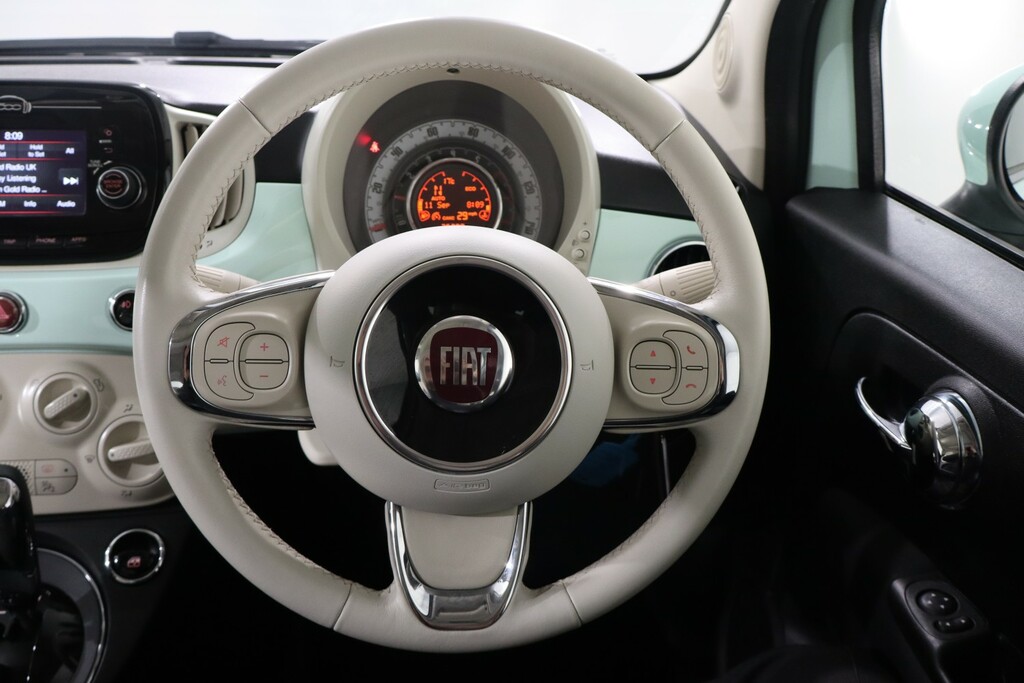Fiat 500 1.2 Lounge Dualogic 69 Bhp Grey #16