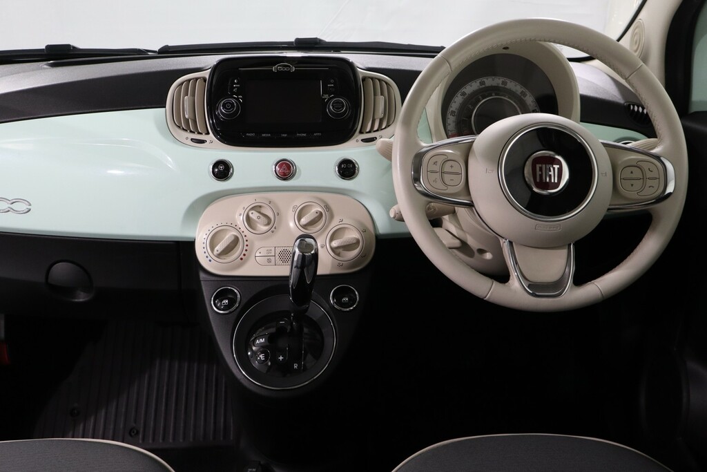 Fiat 500 1.2 Lounge Dualogic 69 Bhp Grey #12