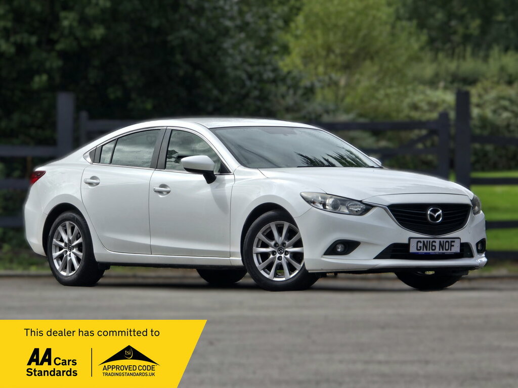 Mazda 6 2.0 Skyactiv-g Se Nav Saloon Eur White