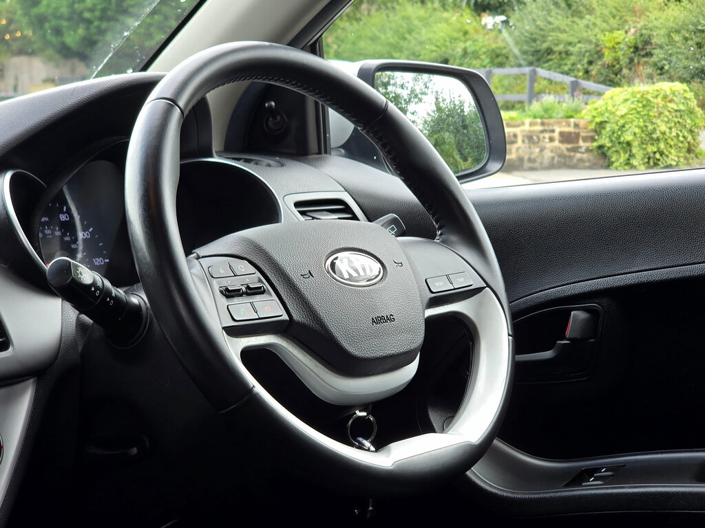 Kia Picanto 1.0 1 Air Hatchback Euro 6 65 B Silver #4
