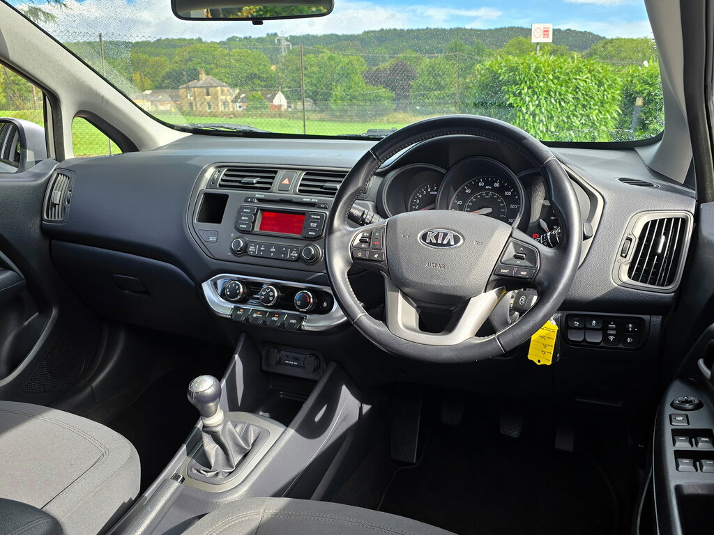 Kia RIO 1.25 2 Euro 5 White #8