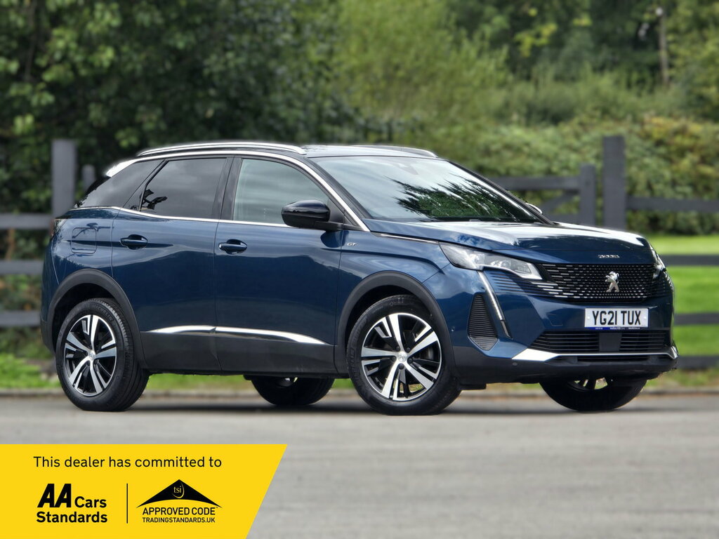 Peugeot 3008 1.5 Bluehdi Gt Suv Euro 6 Ss Blue