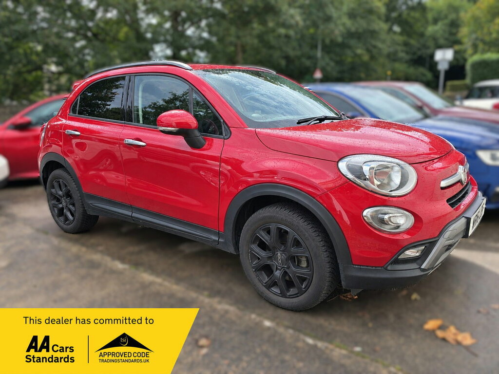 Fiat 500X 1.6 Multijetii Cross Suv Euro 6 Red