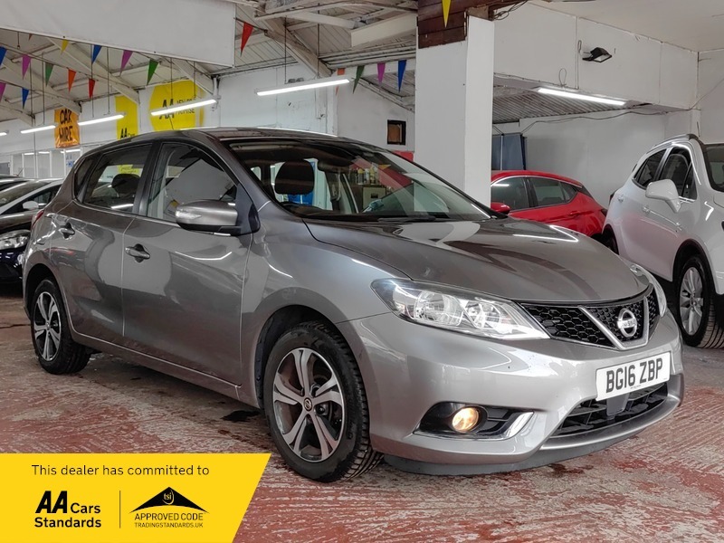 Nissan Pulsar 1.2 Acenta Tech Pack Sat Nav, Camera, Keyless Blue #1