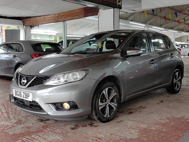 Nissan Pulsar 1.2 Acenta Tech Pack Sat Nav, Camera, Keyless Blue #3