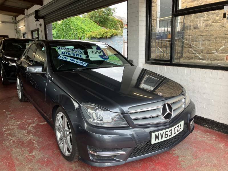 Mercedes-Benz C Class C220 Cdi Blueefficiency Amg Sport Plus Grey
