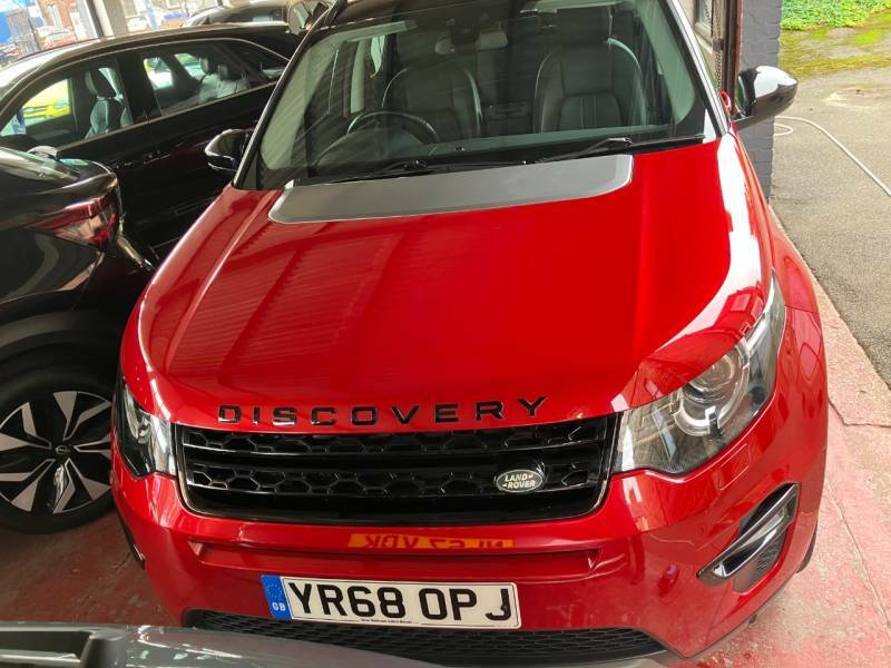 Land Rover Discovery Sport 2.0 Td4 180 Hse Red #3