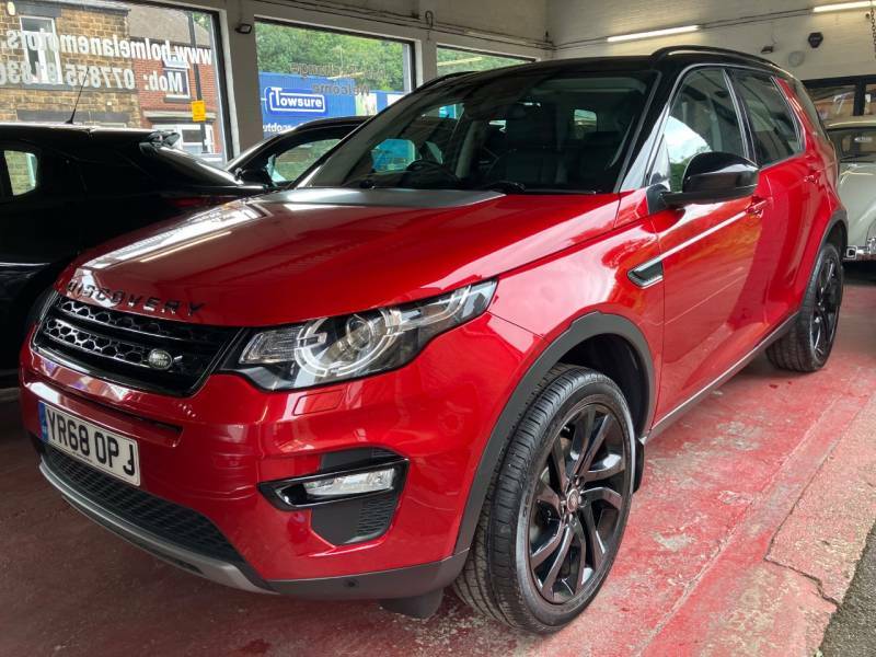 Land Rover Discovery Sport 2.0 Td4 180 Hse Red #2