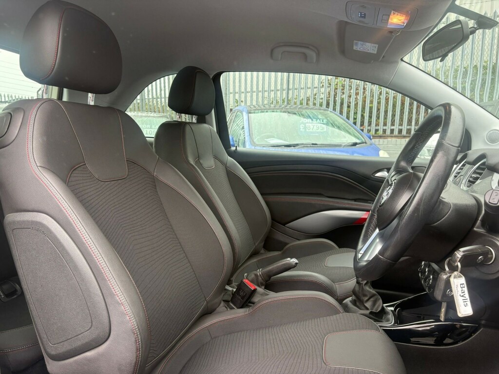 Vauxhall Adam Hatchback 1.4 I Turbo S 2019 Black #4