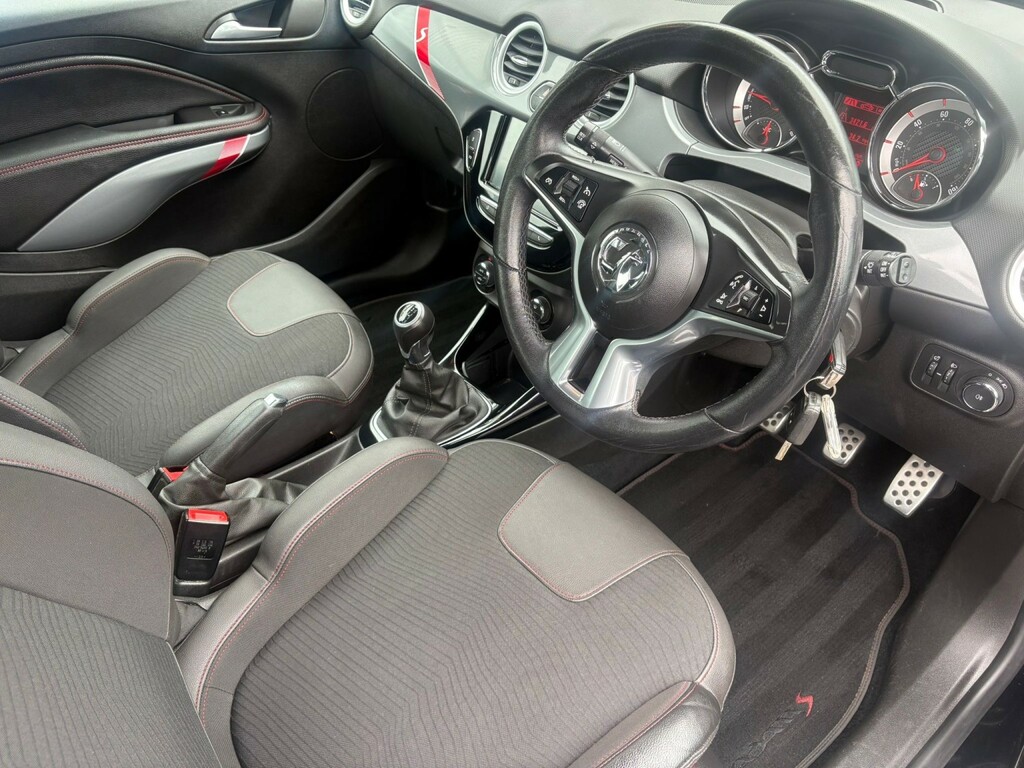 Vauxhall Adam Hatchback 1.4 I Turbo S 2019 Black #2