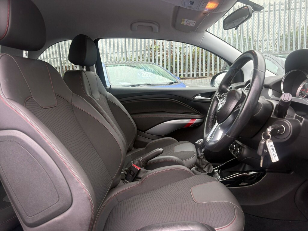 Vauxhall Adam Hatchback 1.4 I Turbo S 2019 Black #3