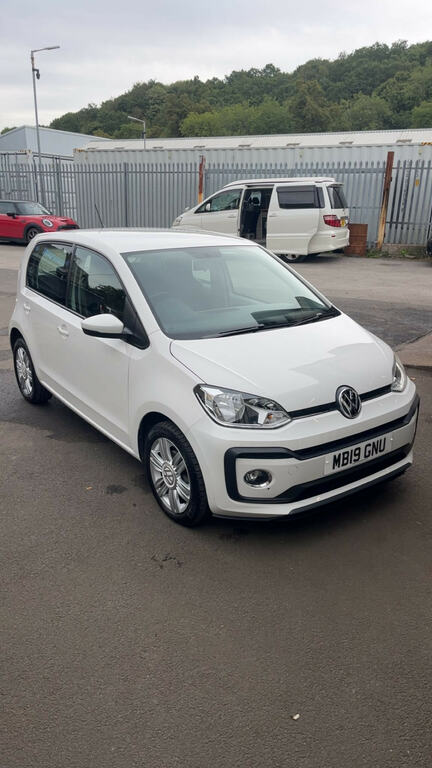 Volkswagen Up 1.0 High Up Hatchback Euro 6 S White #6