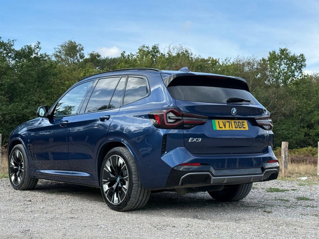 BMW iX3 80Kwh M Sport Pro Blue #5