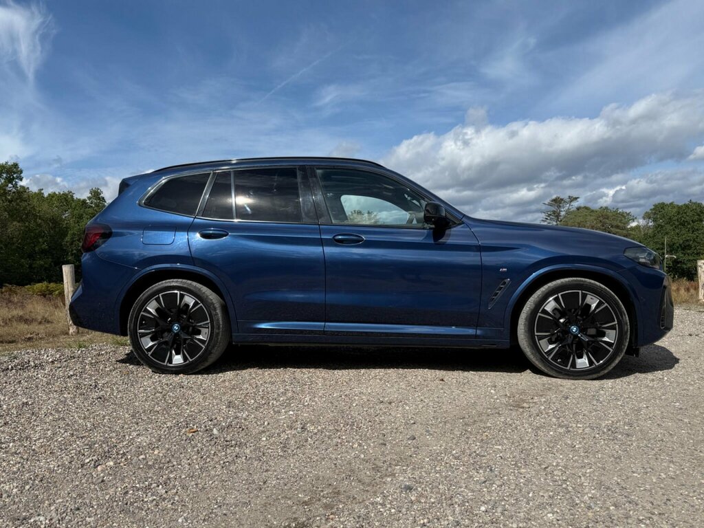 BMW iX3 80Kwh M Sport Pro Blue #2