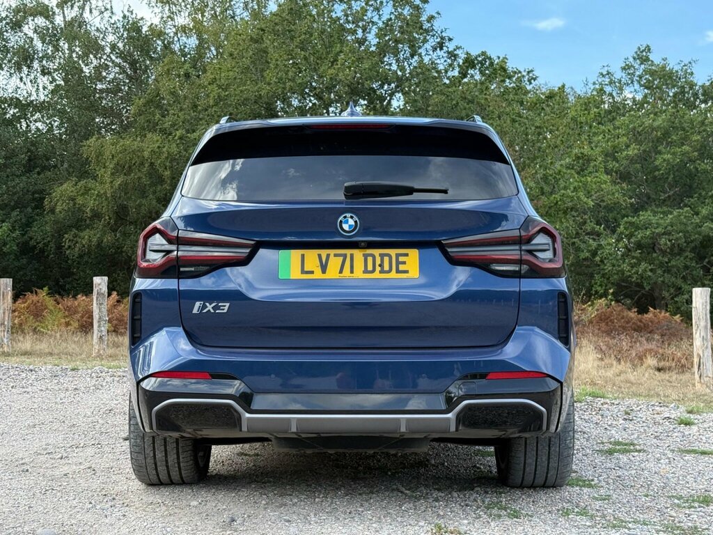 BMW iX3 80Kwh M Sport Pro Blue #4