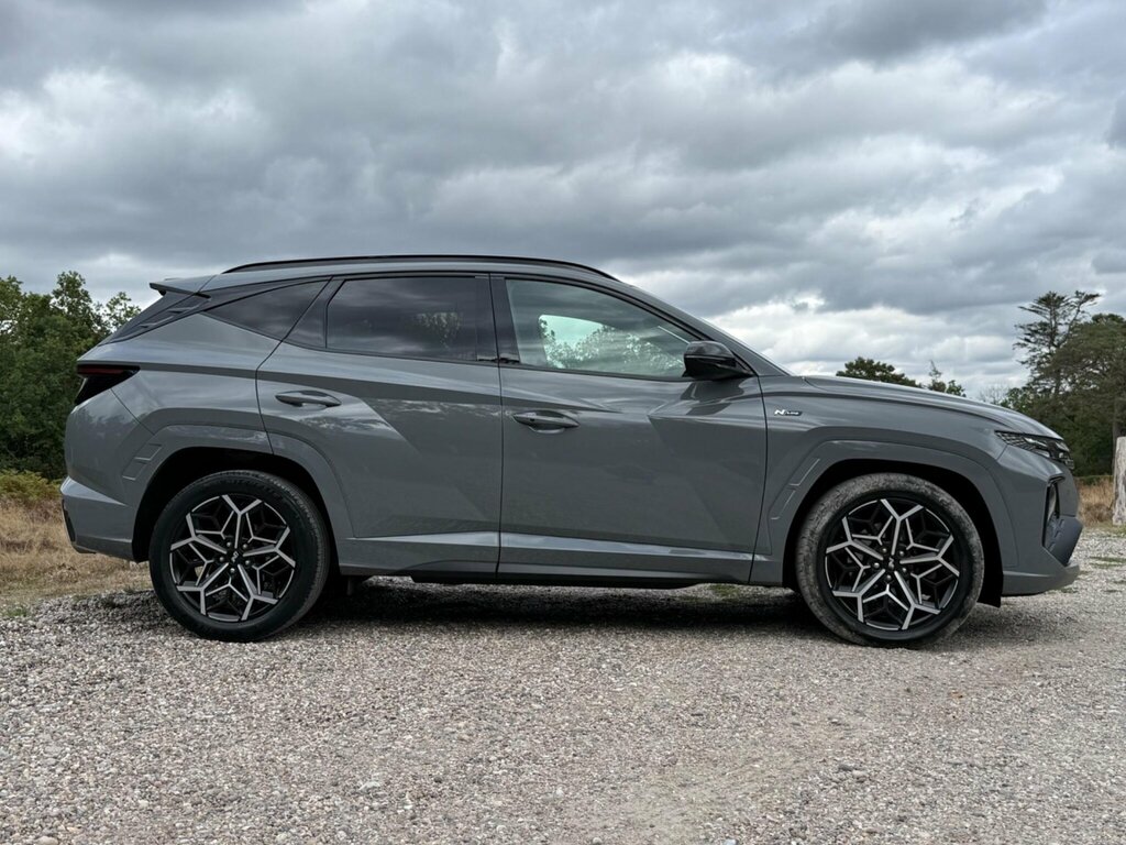 Hyundai Tucson 1.6 H T-gdi N Line S Euro 6 Ss Grey #2