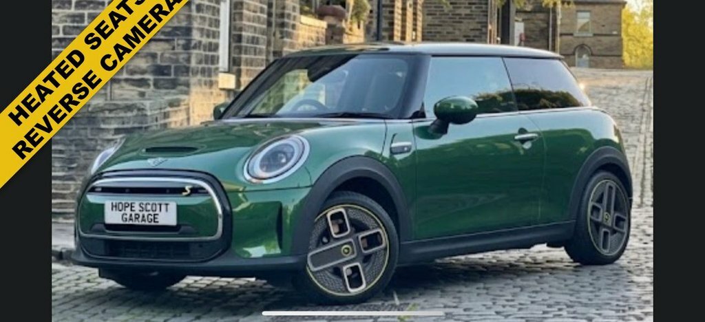 Mini Electric Hatchback Green