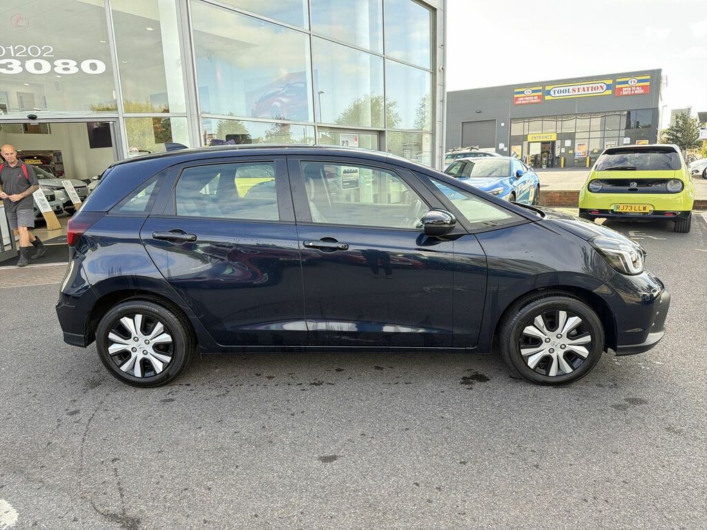 Honda Jazz 1.5 H I-mmd Elegance Hatchback Hybrid E Blue #5